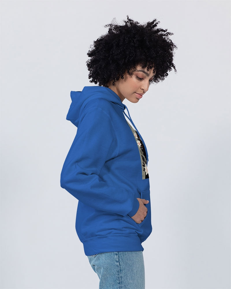 Nubian girl silver fox Unisex Hoodie | Champion