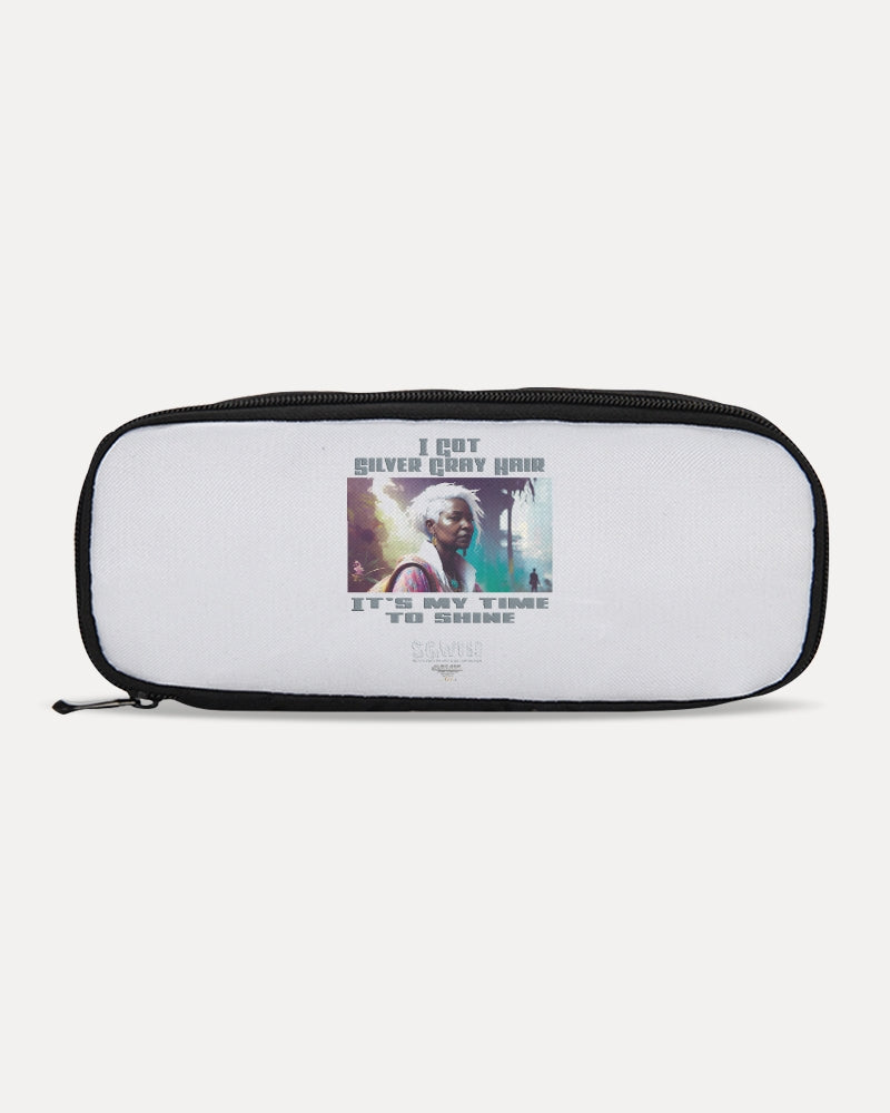 Black sister time to shine Pencil Case