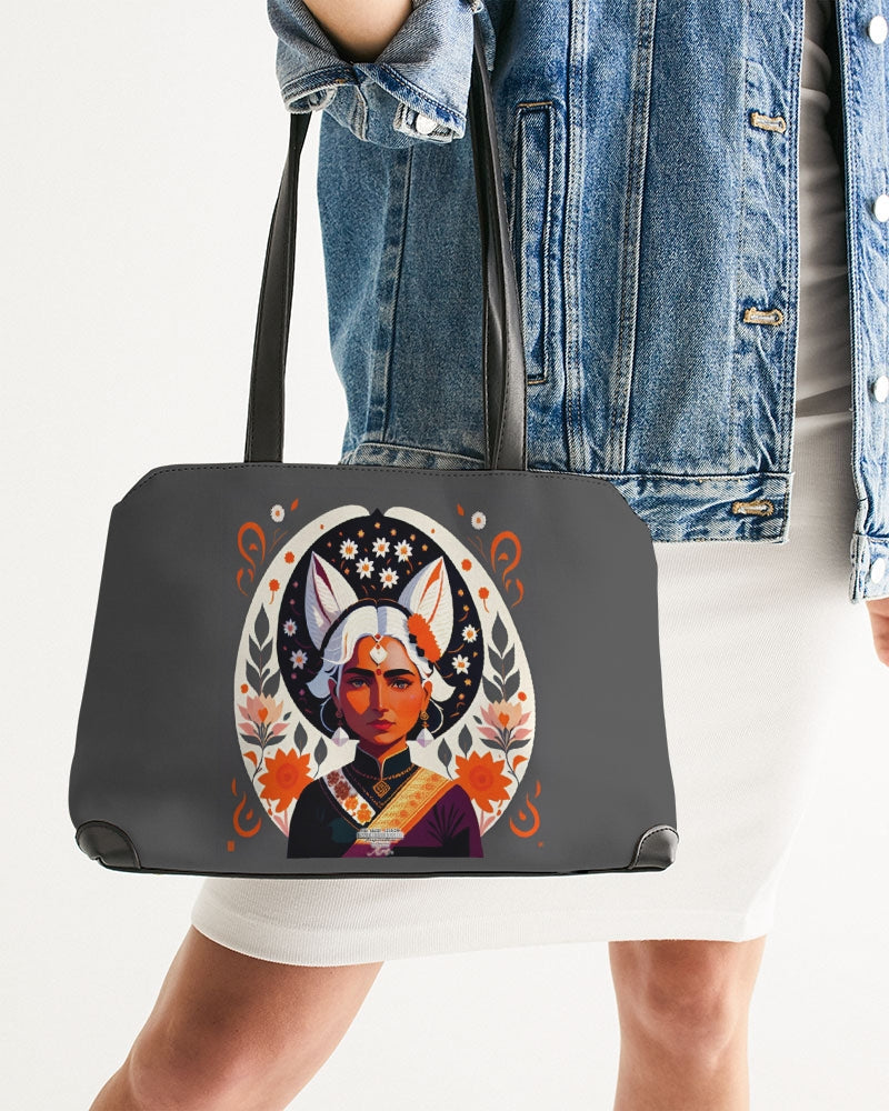 Indian Silver fox Shoulder Bag