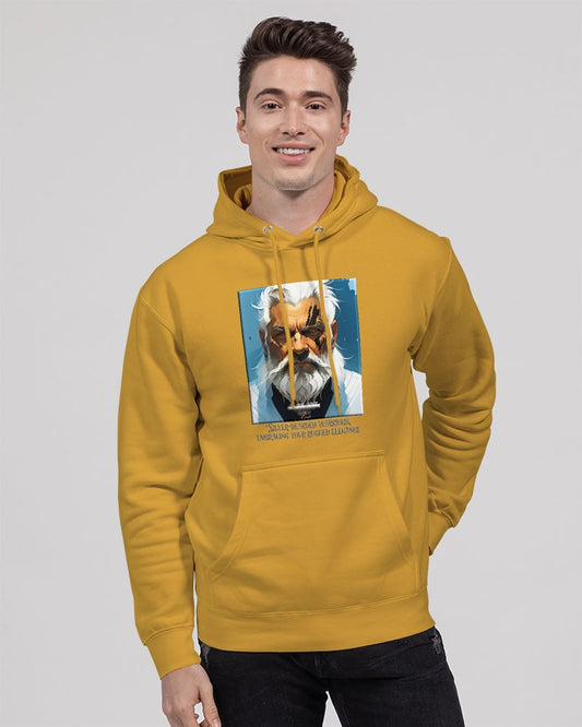 Silver bearded warrior Unisex Premium Pullover Hoodie | Lane Seven