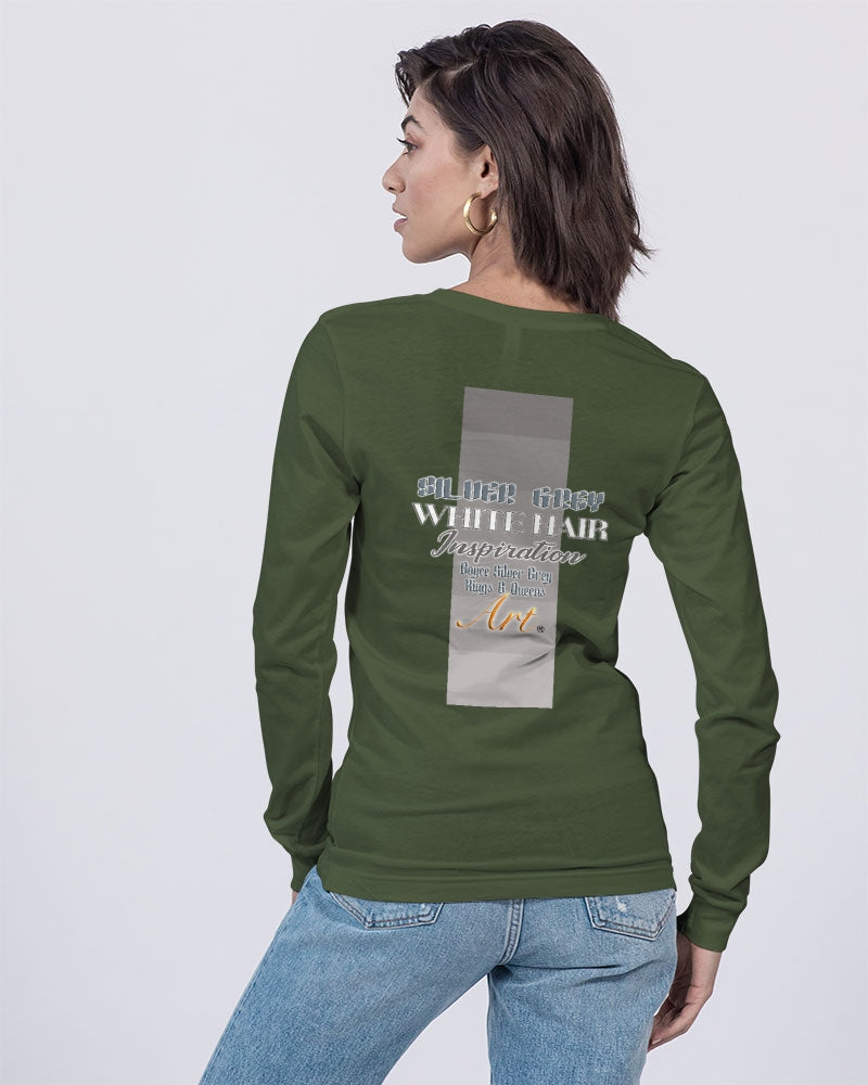 Asian silverfox Unisex Jersey Long Sleeve Tee | Bella + Canvas