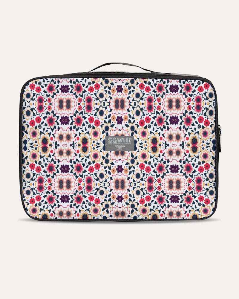 Abstract flower pattern Jetsetter Travel Case