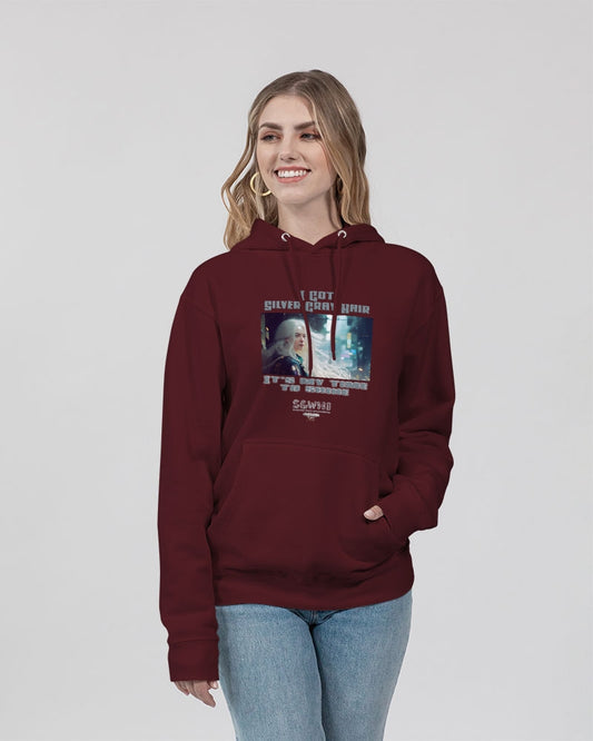 Beautiful white woman my time to shine Unisex Premium Pullover Hoodie | Lane Seven