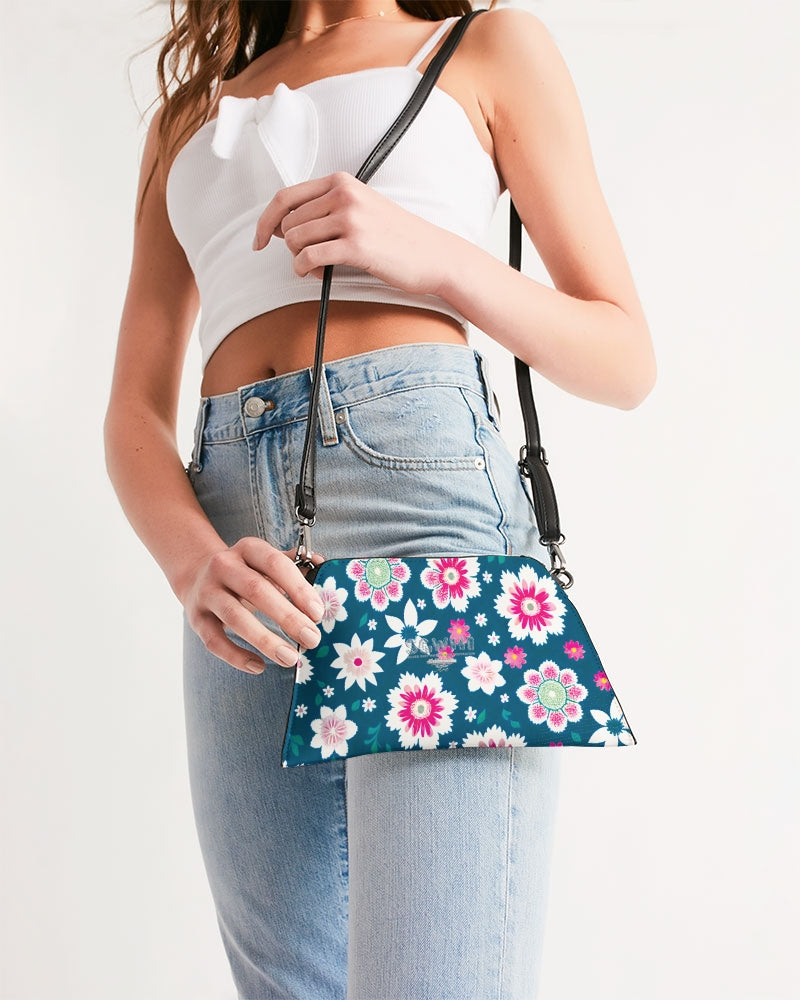 Beautiful floral pattern Wristlet