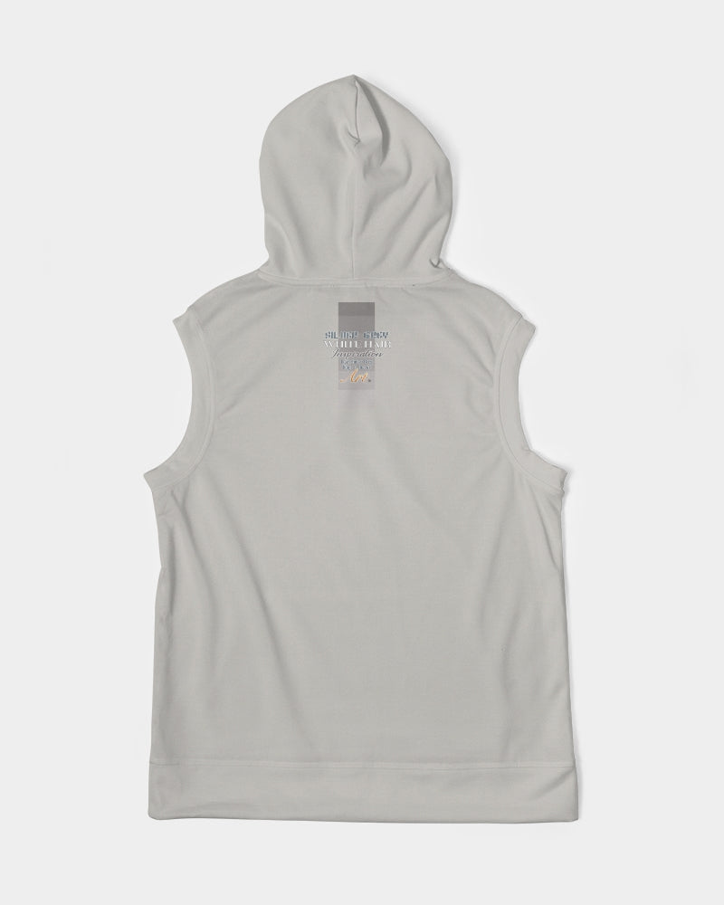 Asian Silverfox Men Men's Premium Heavyweight Sleeveless Hoodie