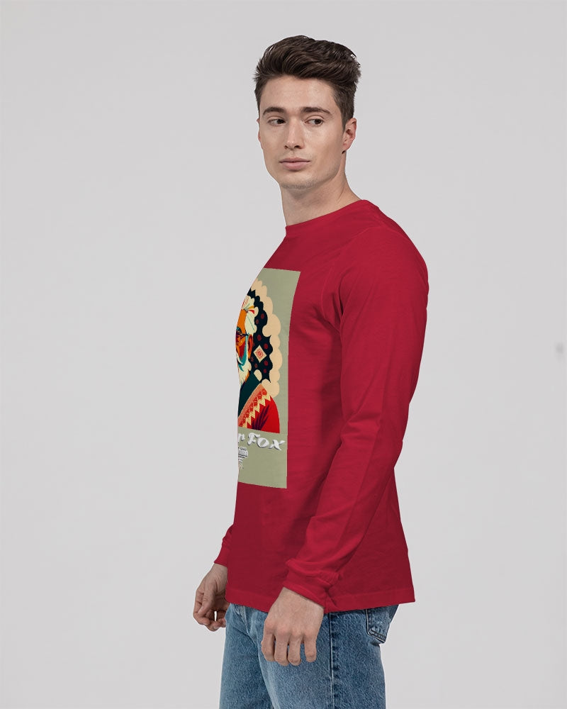 South Asian Silverfox Unisex Jersey Long Sleeve Tee | Bella + Canvas