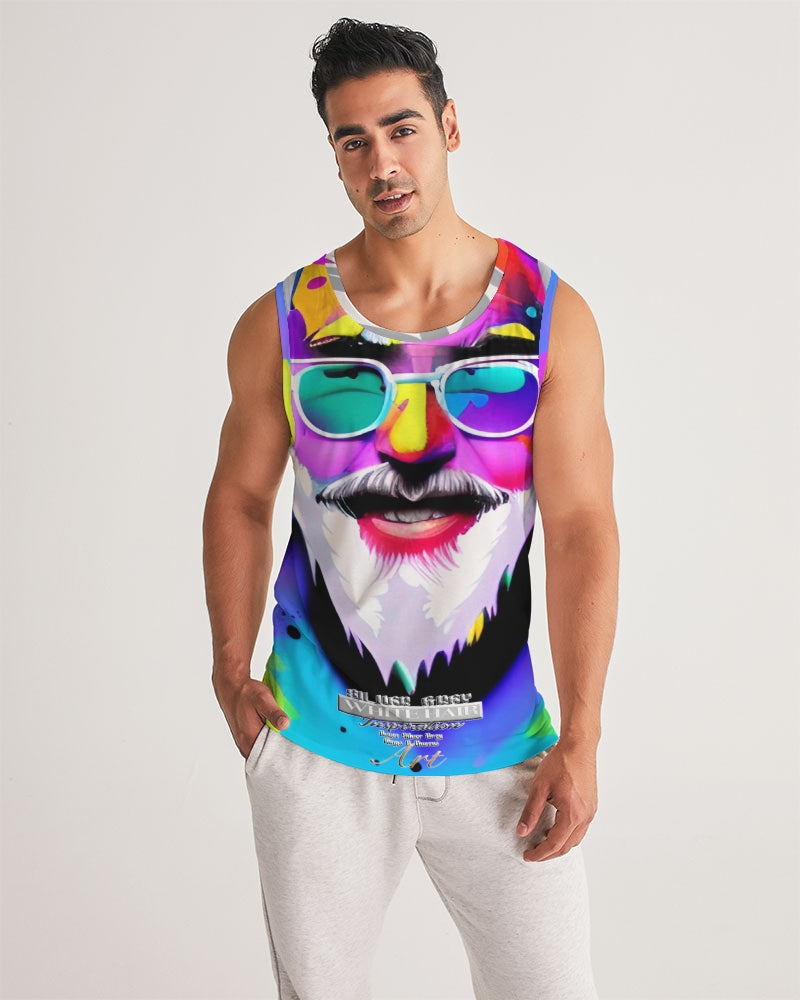 Nick Silver smile Men's Sports Tank