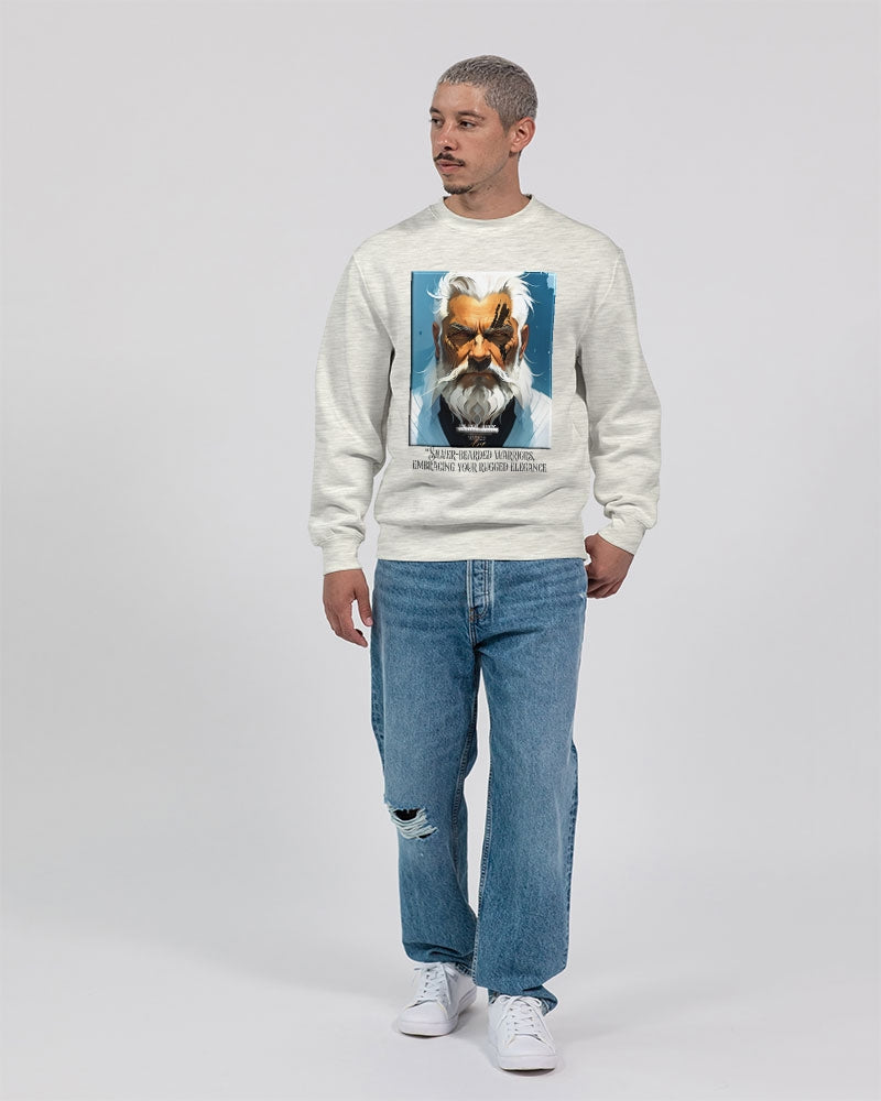 Silver bearded warrior Unisex Premium Crewneck Sweatshirt | Lane Seven