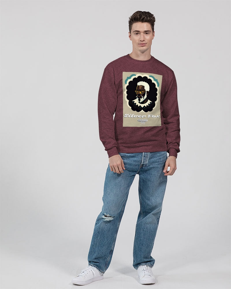 Black gentleman Silverfox Unisex Sweatshirt | Champion