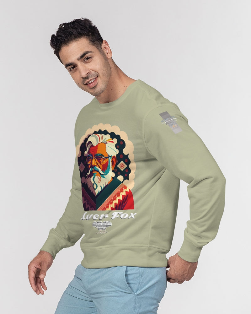 South Asian silverfox Classic French Terry Crewneck Pullover