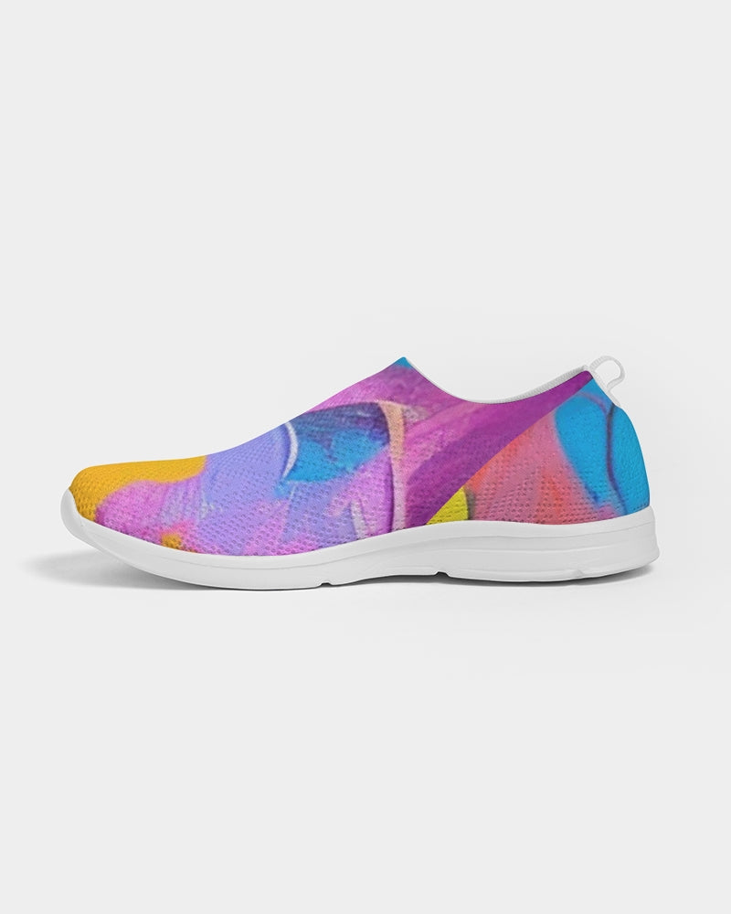 Abstract pattern for shoes Men's Slip-On Flyknit Shoe