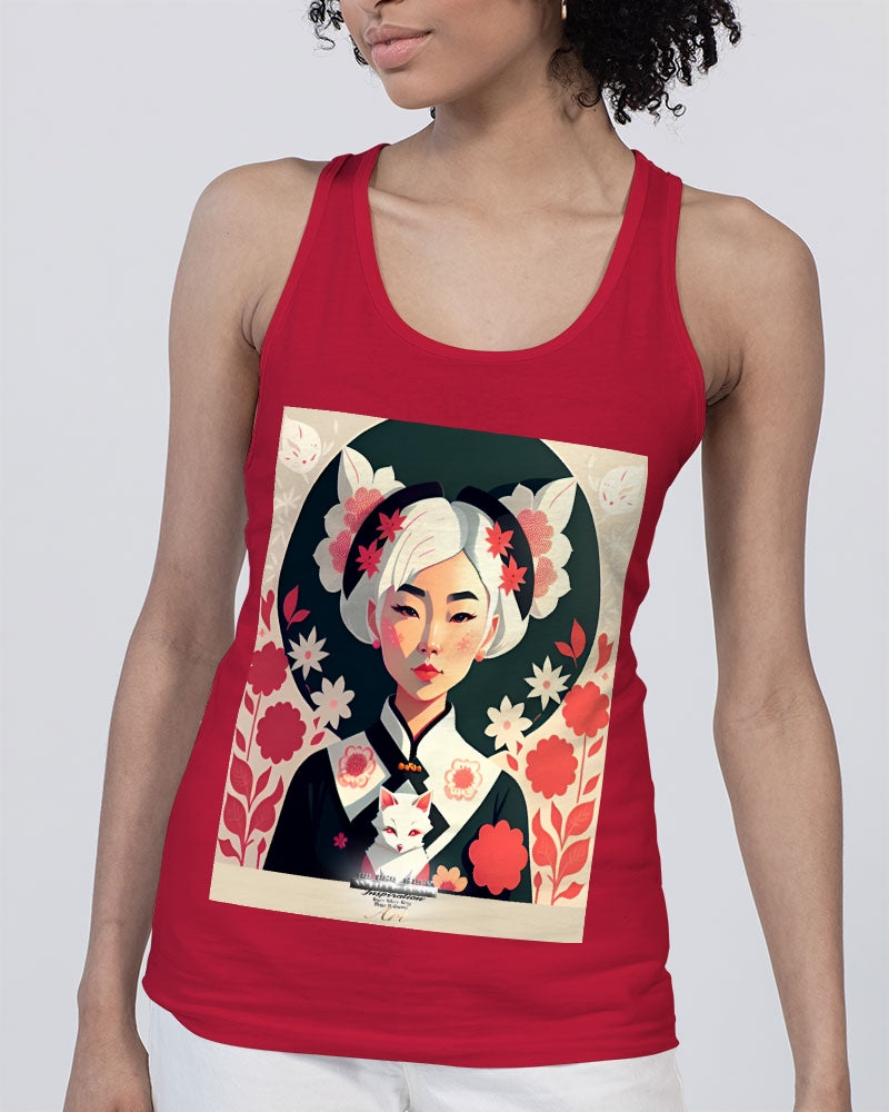 Asian silverfox Unisex Jersey Tank | Bella + Canvas