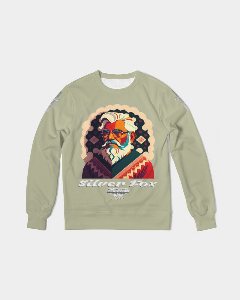 South Asian silverfox Classic French Terry Crewneck Pullover