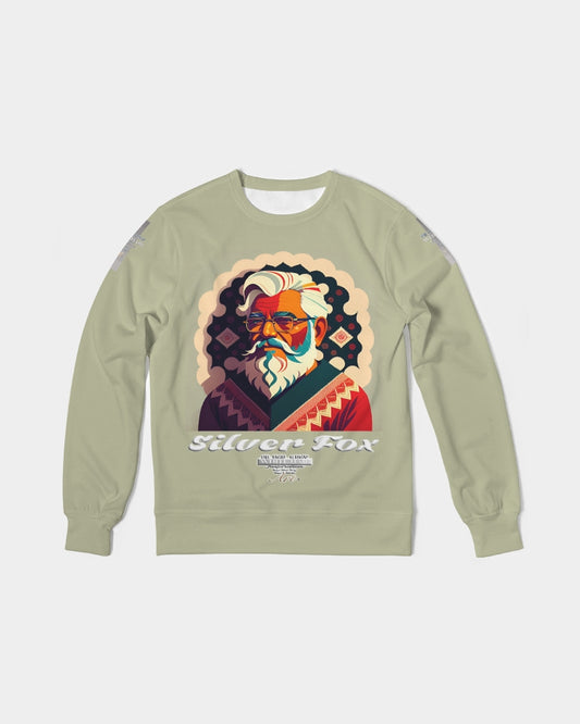 South Asian silverfox Classic French Terry Crewneck Pullover