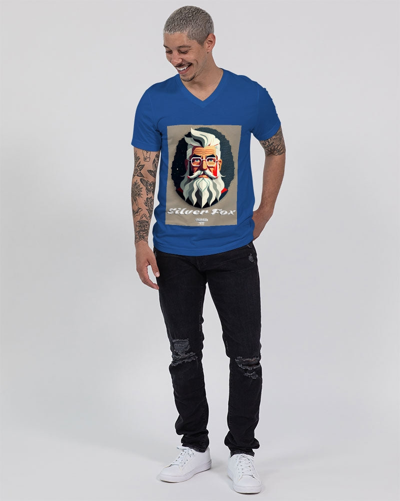 Silverfox gentlemen Unisex Jersey V-Neck Tee | Bella + Canvas