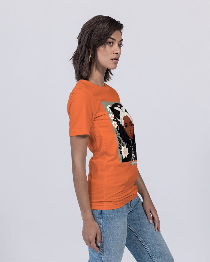 Nubian girl silver fox Unisex Jersey Tee | Bella + Canvas