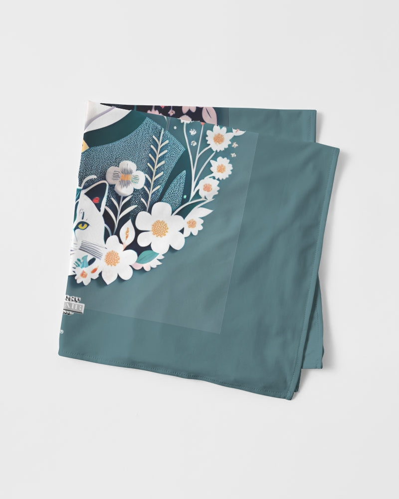 Silverfox flower Bandana Set