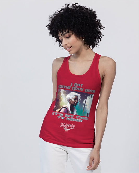 Black sister time to shine Unisex Jersey Tank | Bella + Canvas