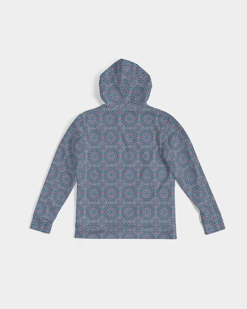 Beautiful mosaic blue pattern Men's Hoodie