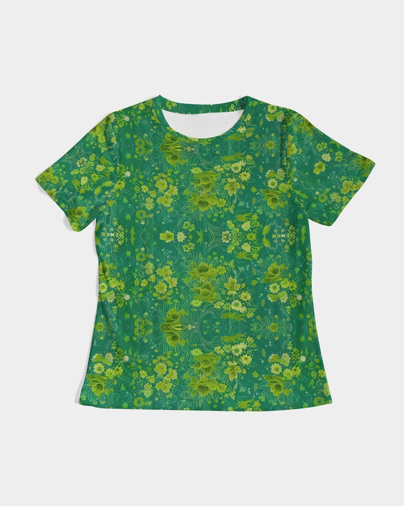 Green lush Repeat pattern Women's Tee