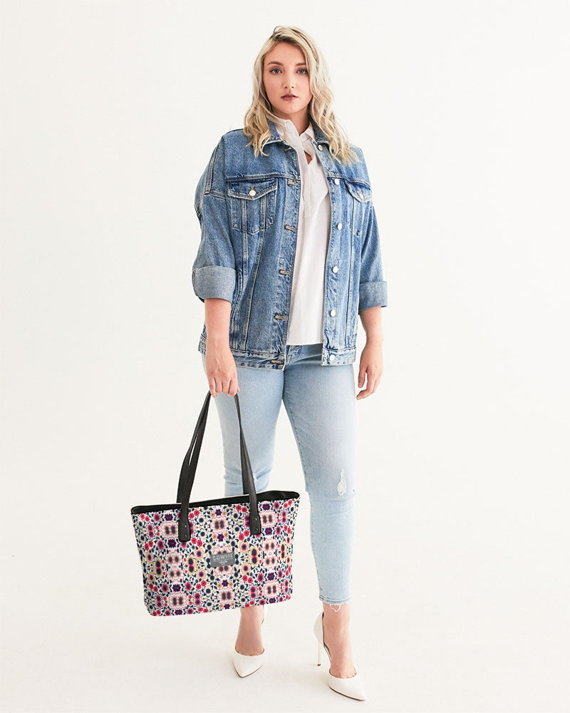 Abstract flower pattern Stylish Tote