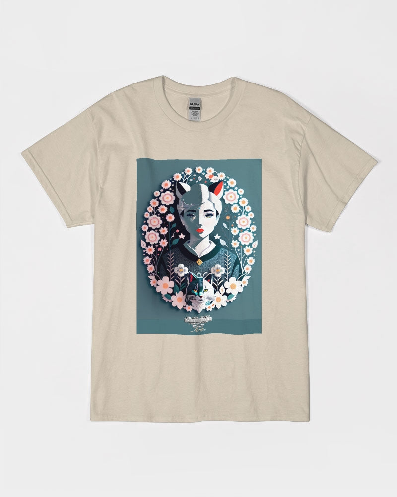 Silverfox flower Unisex Ultra Cotton T-Shirt | Gildan