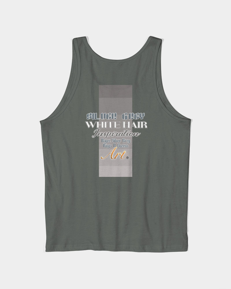 South Asian Silverfox Unisex Jersey Tank | Bella + Canvas