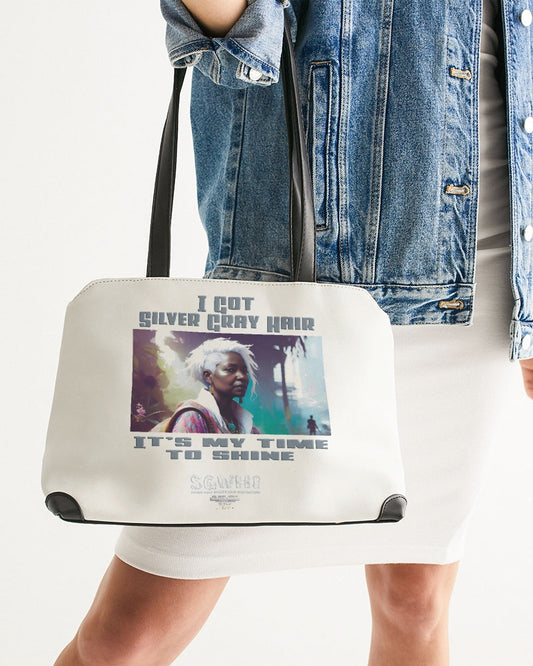 Black sister time to shine Shoulder Bag