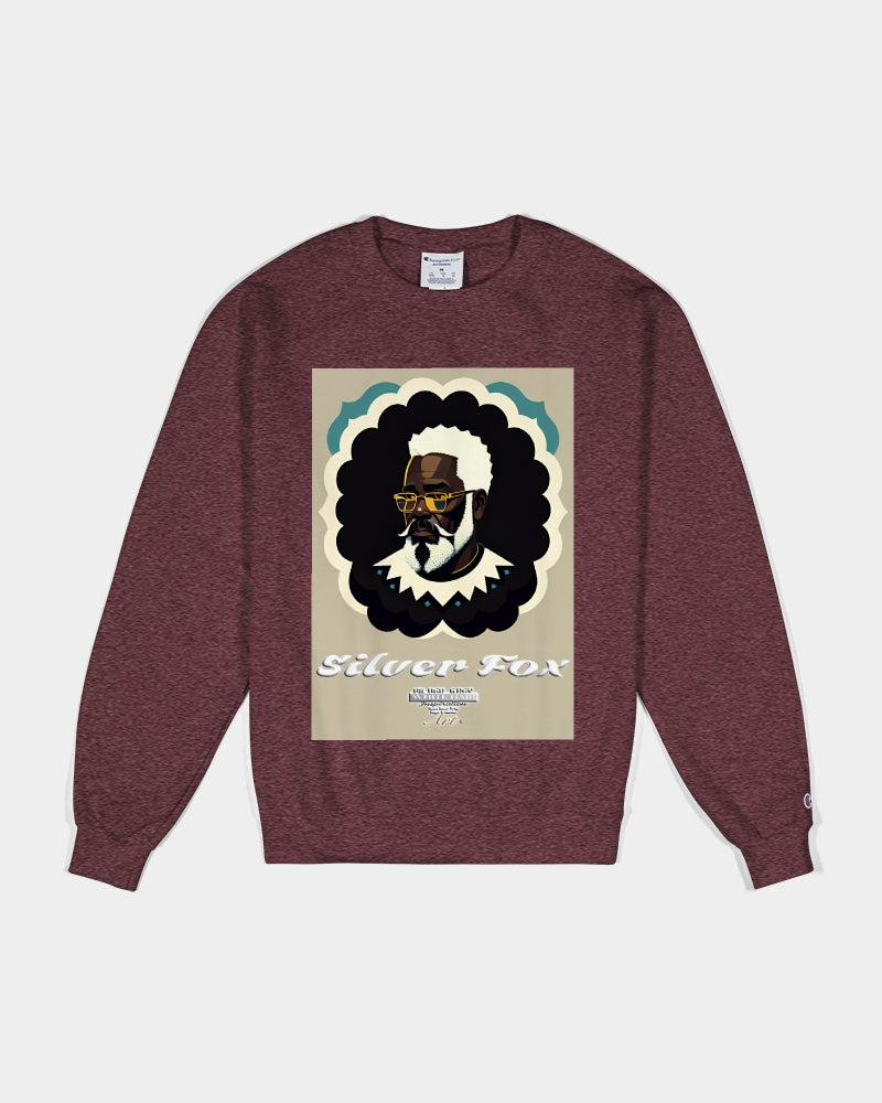 Black gentleman Silverfox Unisex Sweatshirt | Champion