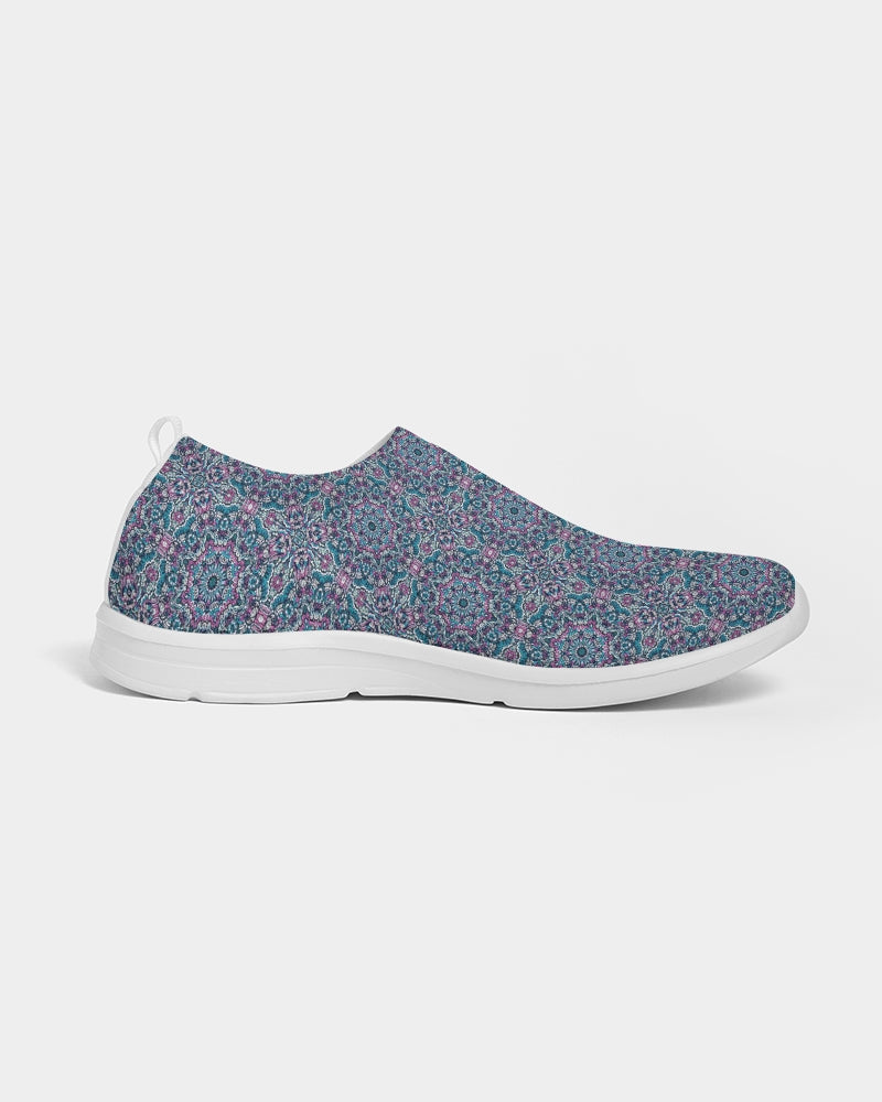 Trainers. blue mosaic Men's Slip-On Flyknit Shoe