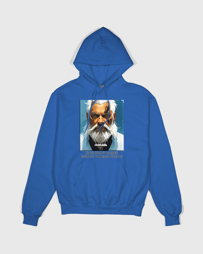 Silver bearded warrior Unisex Hoodie | Champion