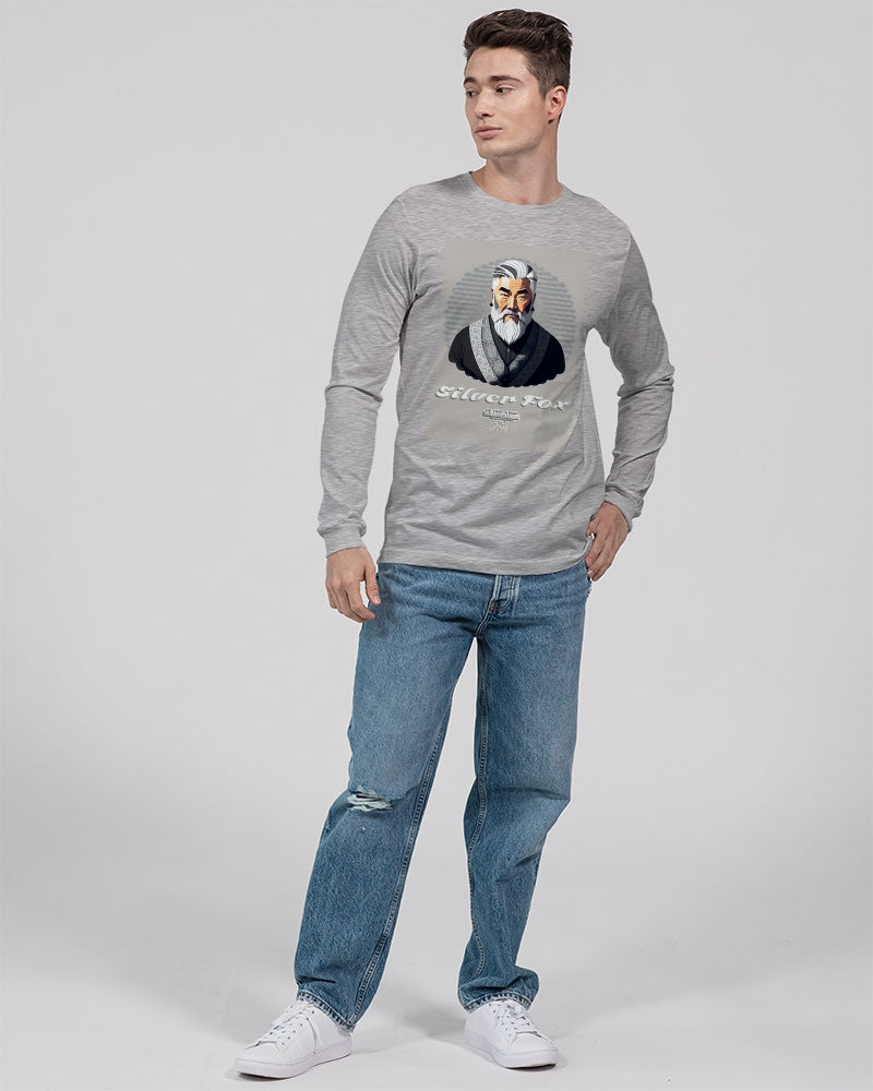 Asian Silverfox Men Unisex Jersey Long Sleeve Tee | Bella + Canvas