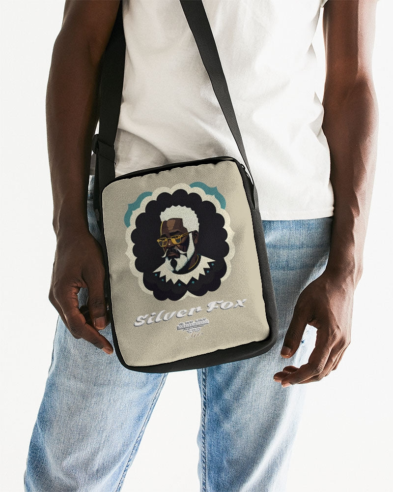 Black gentleman Silverfox Messenger Pouch