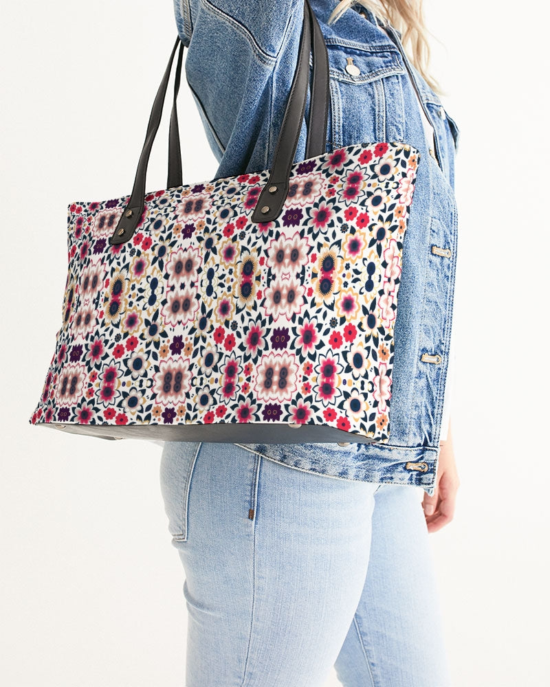 Abstract flower pattern Stylish Tote