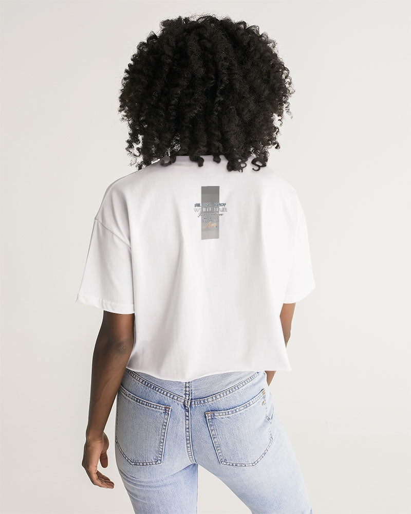 will not dye till i die Women's Lounge Cropped Tee