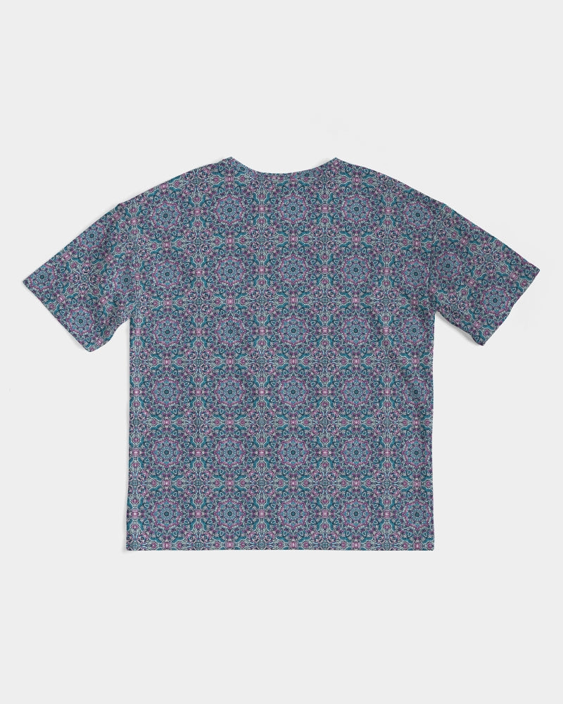 Beautiful mosaic blue pattern Men's Premium Heavyweight Tee