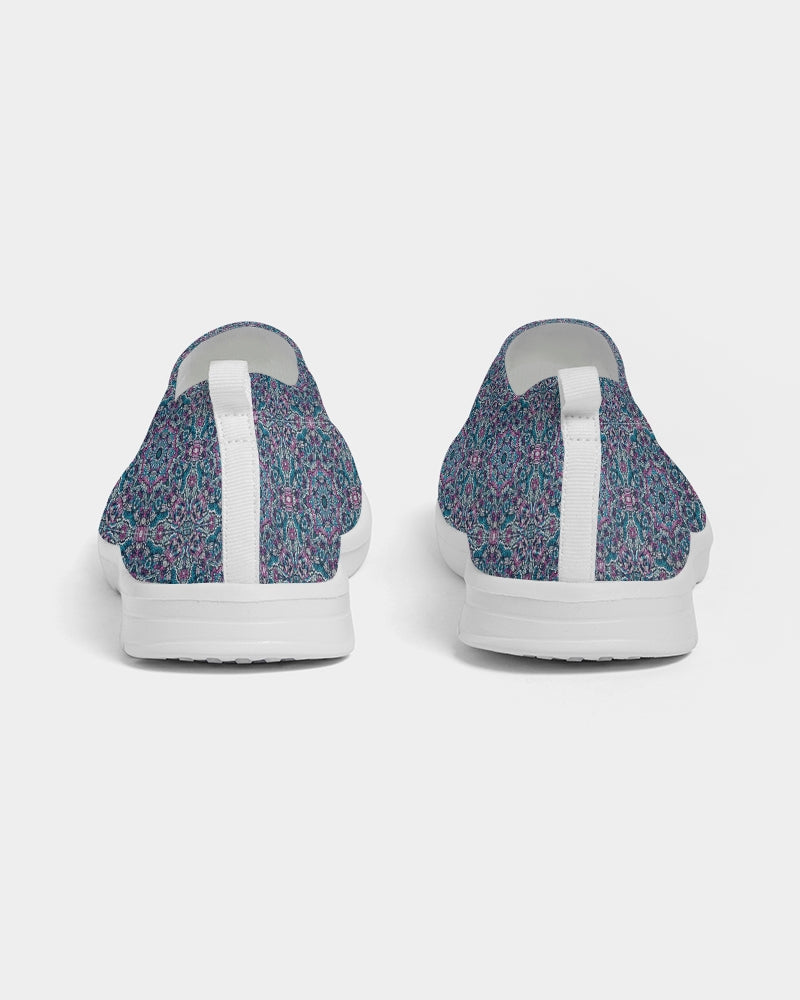 Trainers. blue mosaic Men's Slip-On Flyknit Shoe