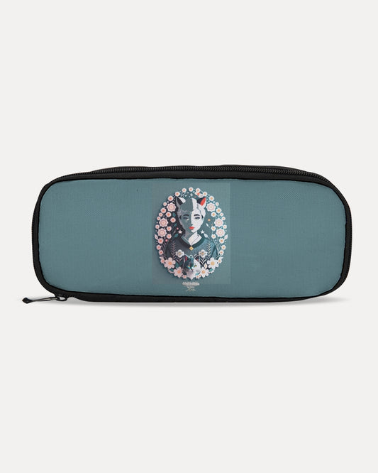 Silverfox flower Pencil Case