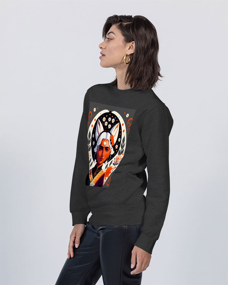 Indian Silver fox Unisex Premium Crewneck Sweatshirt | Lane Seven