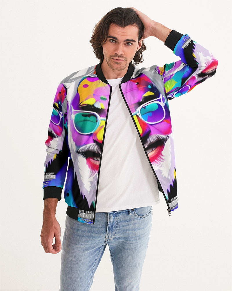 Nick Silver smile Men's Bomber Jacket