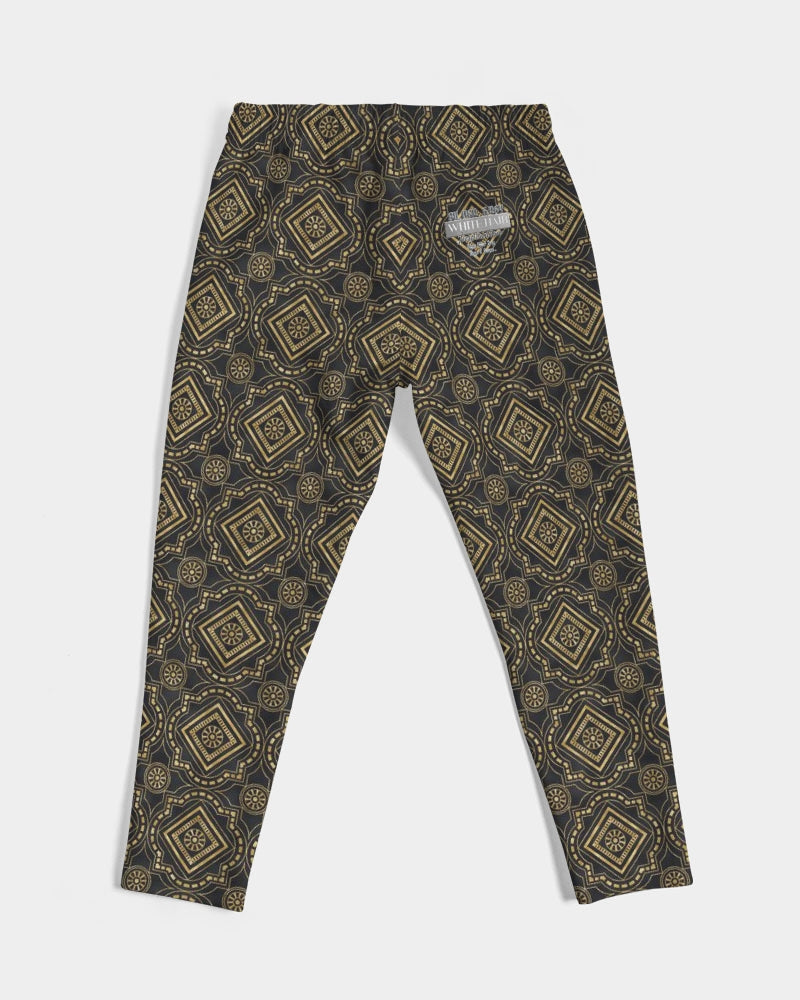 Brown Diamond pattern Men's Joggers