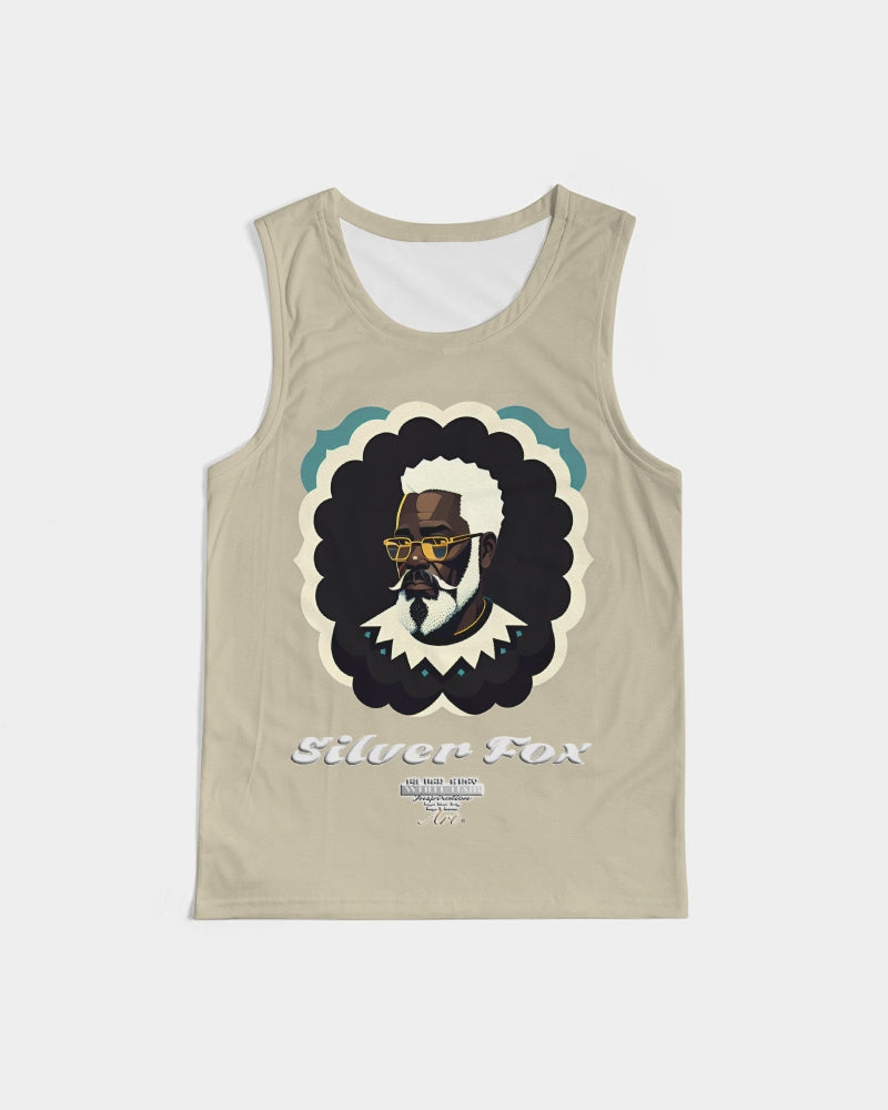 Black gentleman Silverfox Men's Sports Tank