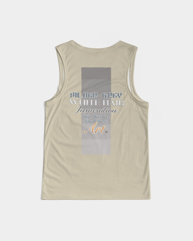 Black gentleman Silverfox Men's Sports Tank