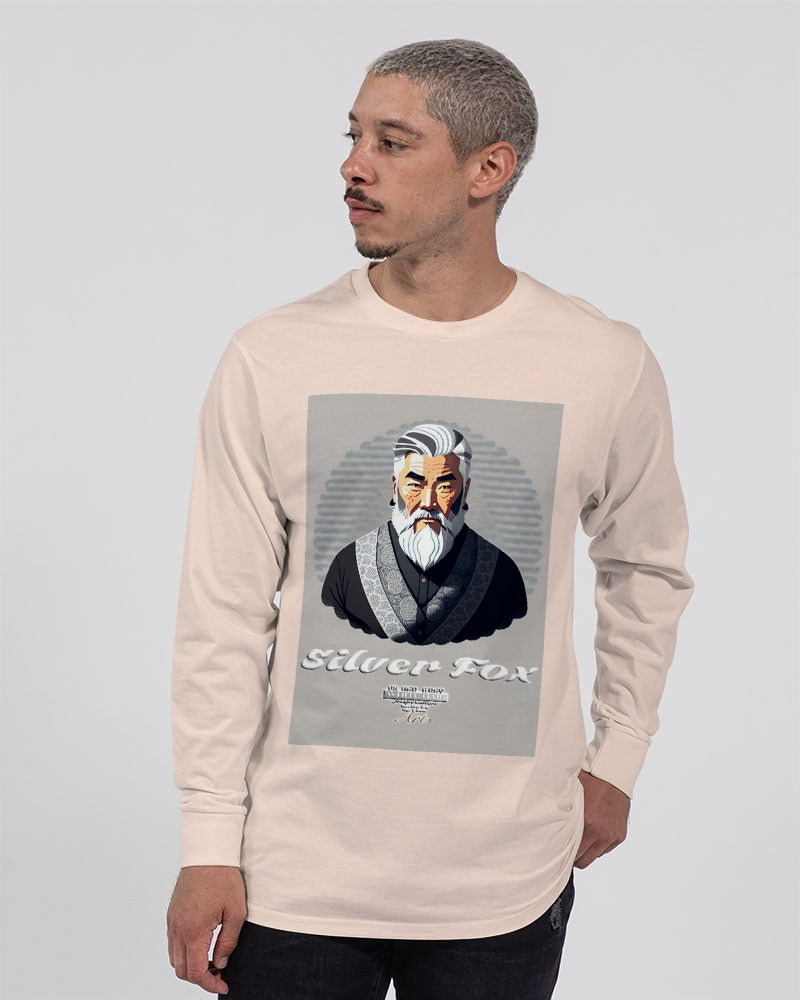 Asian Silverfox Men Unisex Long Sleeve Tee | Lane Seven