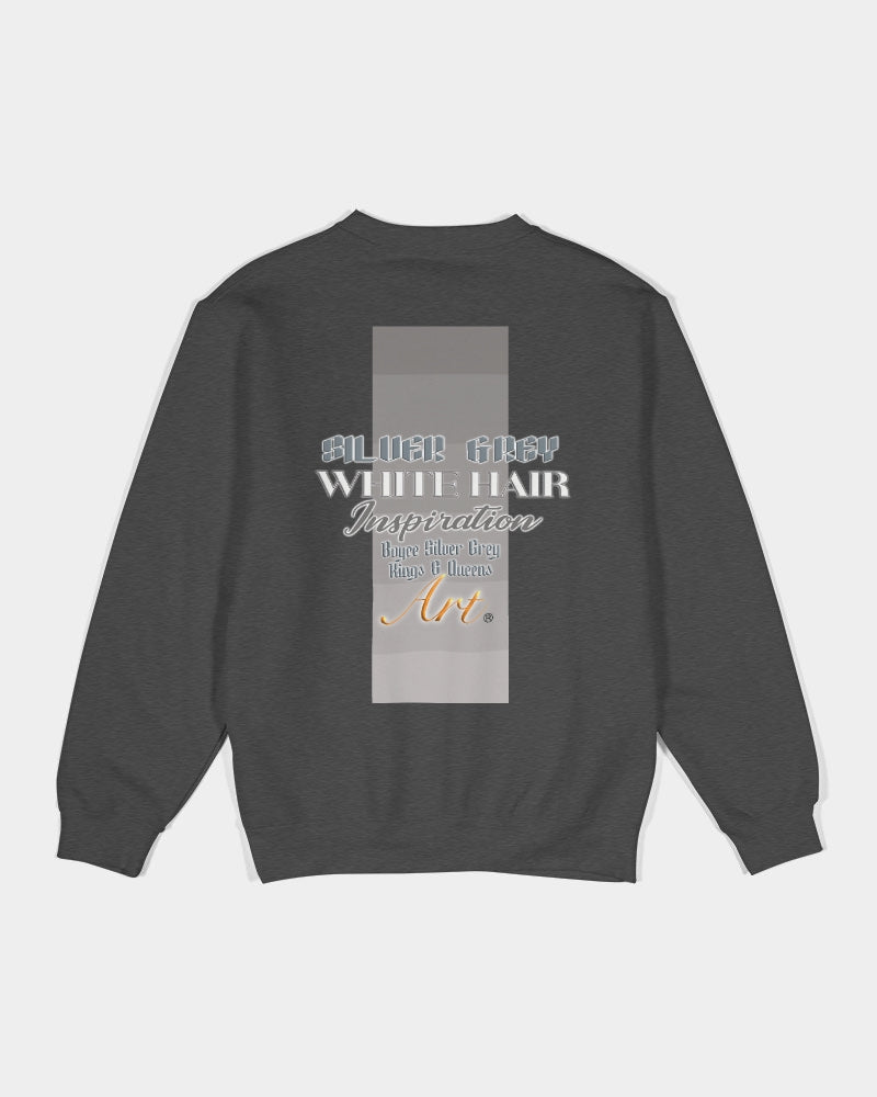 Nubian girl silver fox Unisex Premium Crewneck Sweatshirt | Lane Seven