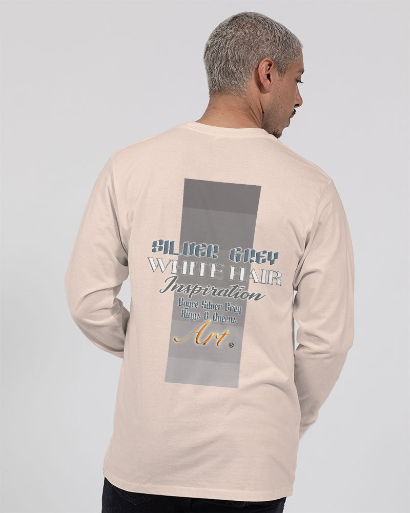 Silver bearded warrior Unisex Long Sleeve Tee | Lane Seven