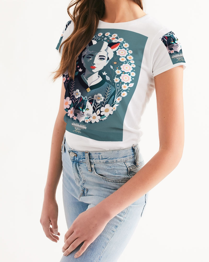 Silverfox flower Women's Tee