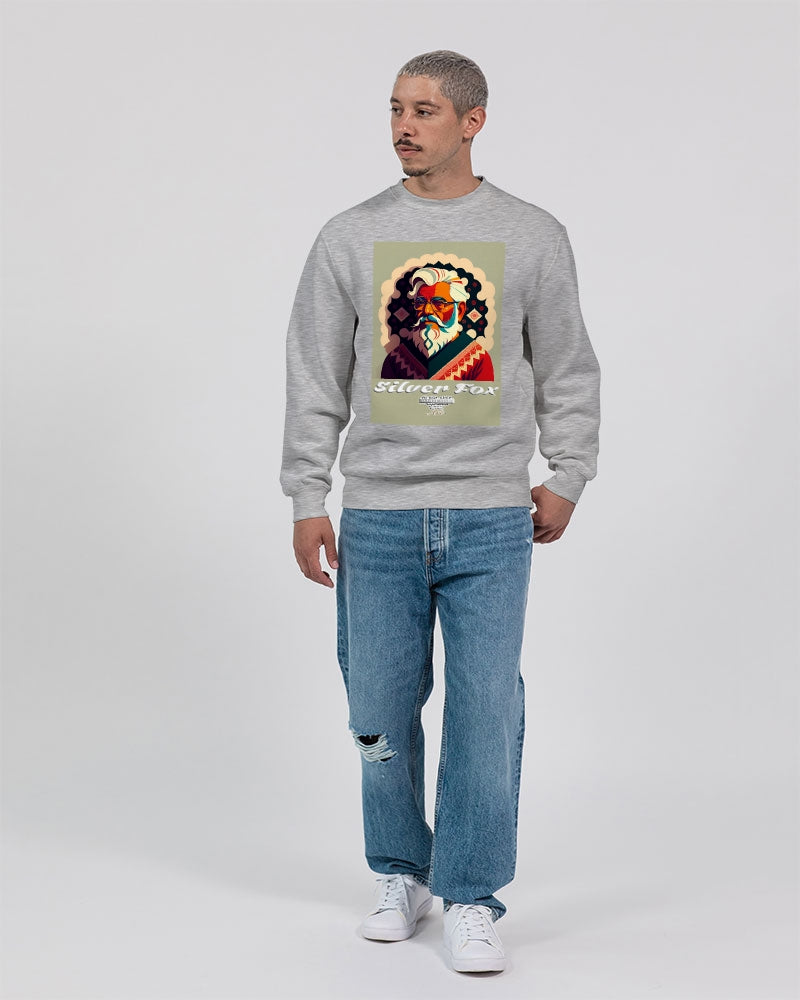 South Asian silverfox Unisex Premium Crewneck Sweatshirt | Lane Seven