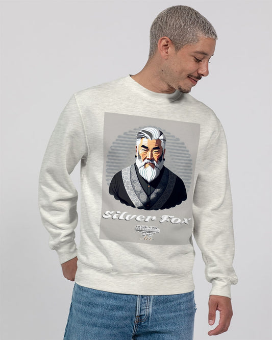 Asian Silverfox Men Unisex Premium Crewneck Sweatshirt | Lane Seven