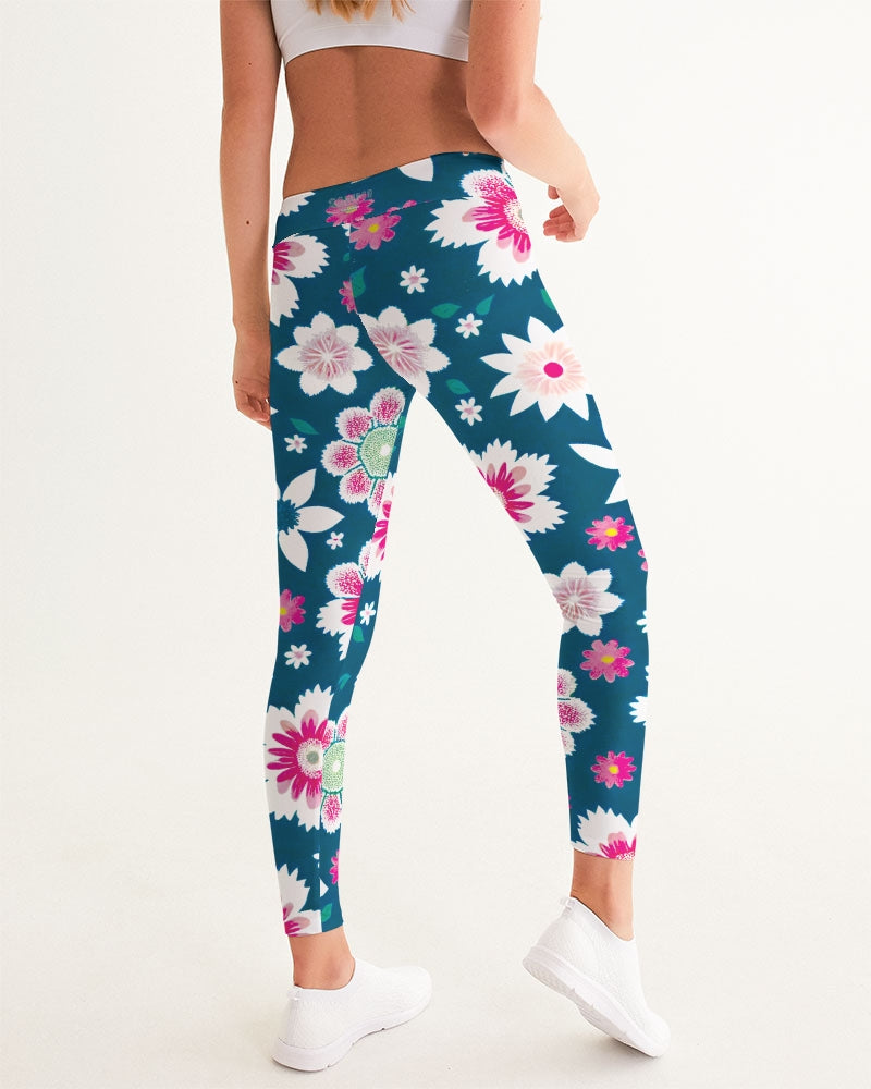 Beautiful floral pattern Women's All-Over Print Yoga Pants